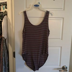Striped Bodysuit